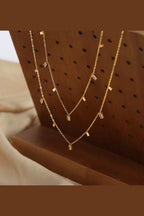 C-257 – 18k Gold Plated Stainless Steel Tarnish Free Waterproof Female Jewellery