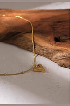 C-233 – 18k Gold Plated Stainless Steel Tarnish Free Waterproof Female Jewellery