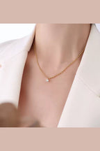 C-256 – 18k Gold Plated Stainless Steel Tarnish Free Waterproof Female Jewellery