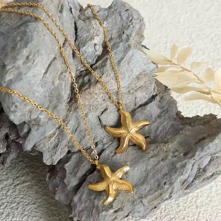 C-303– 18k Gold Plated Stainless Steel Tarnish Free Waterproof Female Jewellery