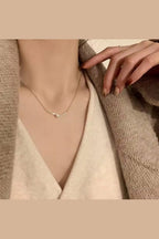 C-287 – 18k Gold Plated Stainless Steel Tarnish Free Waterproof Female Jewellery