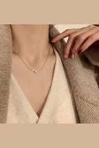 C-287 – 18k Gold Plated Stainless Steel Tarnish Free Waterproof Female Jewellery