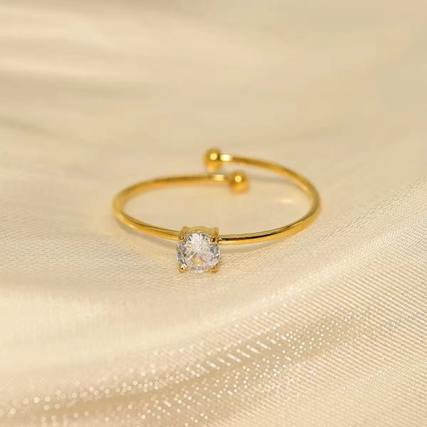 R-126 – 18k Gold Plated Stainless Steel Tarnish Free Waterproof Female Jewellery