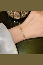 B-85 – 18k Gold Plated Stainless Steel Tarnish Free Waterproof Female Jewellery