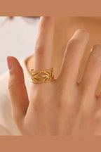 R-129 – 18k Gold Plated Stainless Steel Tarnish Free Waterproof Female Jewellery