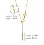 Shoperly C-300 18k Gold Plated Stainless Steel Tarnish Free Waterproof Female Jewellery