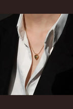 C-223 – 18k Gold Plated Stainless Steel Tarnish Free Waterproof Female Jewellery