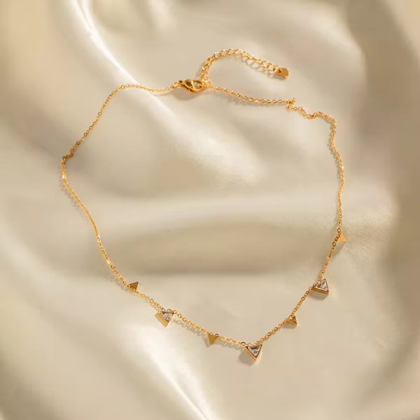 C-259 – 18k Gold Plated Stainless Steel Tarnish Free Waterproof Female Jewellery