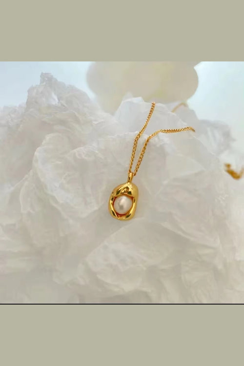 C-283 – 18k Gold Plated Stainless Steel Tarnish Free Waterproof Female Jewellery