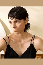 C-277 – 18k Gold Plated Stainless Steel Tarnish Free Waterproof Female Jewellery