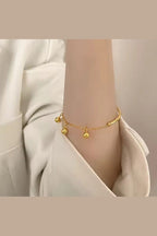 B-77 – 18k Gold Plated Stainless Steel Tarnish Free Waterproof Female Jewellery