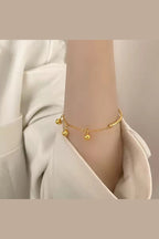 B-77 – 18k Gold Plated Stainless Steel Tarnish Free Waterproof Female Jewellery
