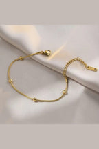 B-65 – 18k Gold Plated Stainless Steel Tarnish Free Waterproof Female Jewellery