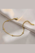 B-65 – 18k Gold Plated Stainless Steel Tarnish Free Waterproof Female Jewellery