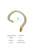 B-54 – 18k Gold Plated Stainless Steel Tarnish Free Waterproof Female Jewellery