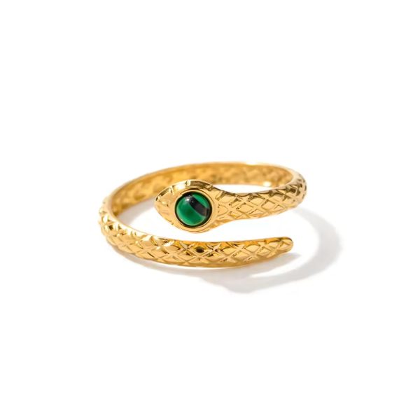 R-119 – 18k Gold Plated Stainless Steel Tarnish Free Waterproof Female Jewellery
