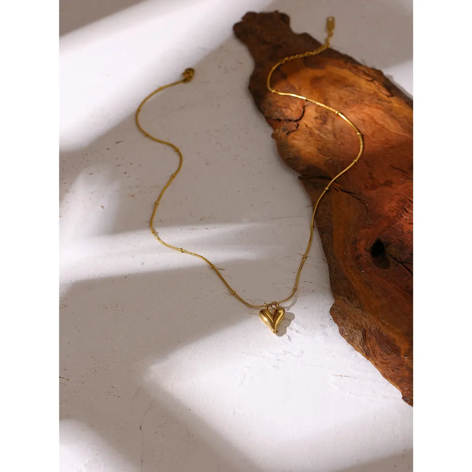 C-233 – 18k Gold Plated Stainless Steel Tarnish Free Waterproof Female Jewellery