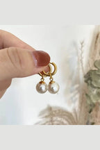 ES-233 – 18k Gold Plated Stainless Steel Tarnish Free Waterproof Female Jewellery