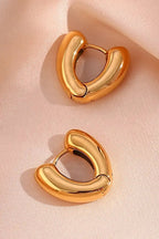 ES-209 – 18k Gold Plated Stainless Steel Tarnish Free Waterproof Female Jewellery