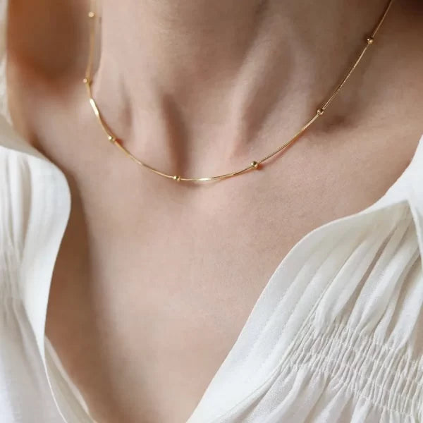 C-231 – 18k Gold Plated Stainless Steel Tarnish Free Waterproof Female Jewellery
