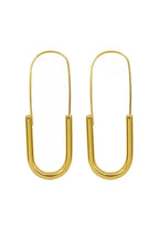 ES-183 18k Gold Plated Stainless Steel Tarnish Free Waterproof Female Earrings