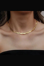 C-245 – 18k Gold Plated Stainless Steel Tarnish Free Waterproof Female Jewellery