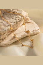 C-259 – 18k Gold Plated Stainless Steel Tarnish Free Waterproof Female Jewellery