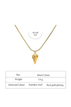 C-233 – 18k Gold Plated Stainless Steel Tarnish Free Waterproof Female Jewellery