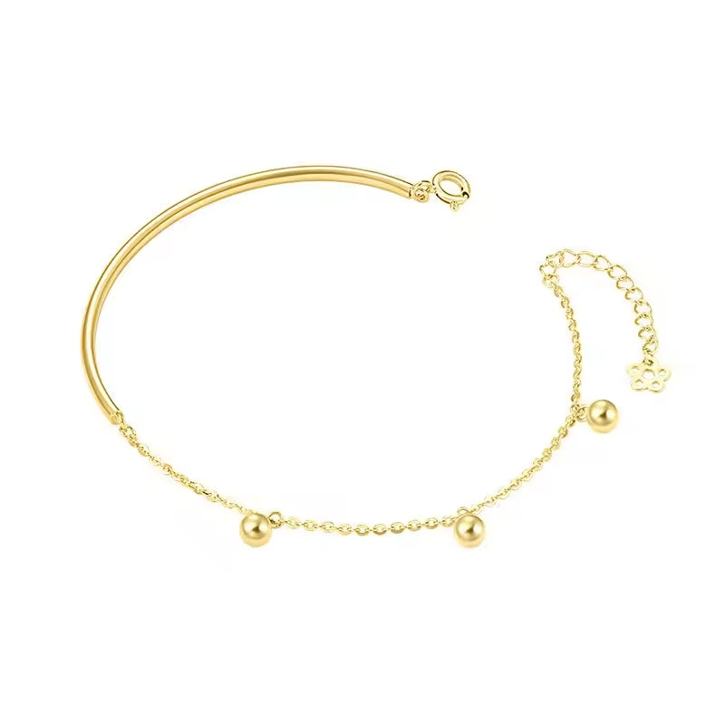 B-77 – 18k Gold Plated Stainless Steel Tarnish Free Waterproof Female Jewellery