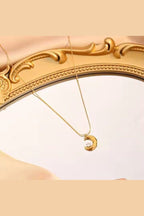 C-298 – 18k Gold Plated Stainless Steel Tarnish Free Waterproof Female Jewellery