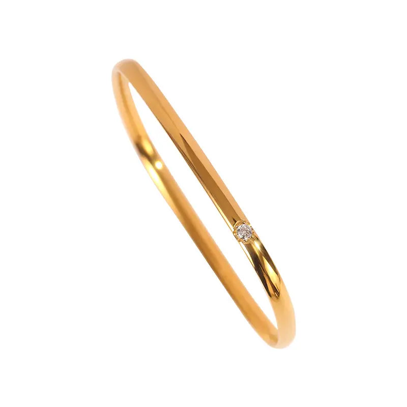 B-50 – 18k Gold Plated Stainless Steel Tarnish Free Waterproof Female Jewellery