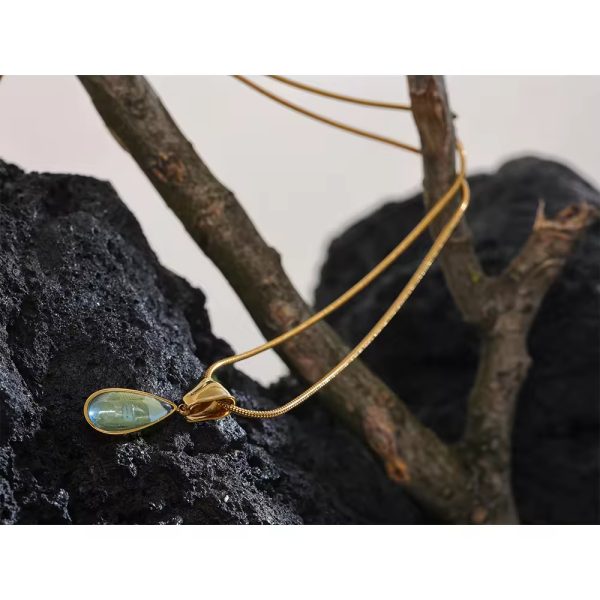 C-277 – 18k Gold Plated Stainless Steel Tarnish Free Waterproof Female Jewellery