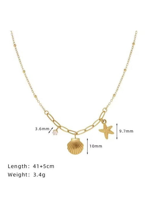 C-274 – 18k Gold Plated Stainless Steel Tarnish Free Waterproof Female Jewellery