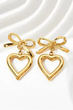 ES-272 – 18k Gold Plated Stainless Steel Tarnish Free Waterproof Female Jewellery