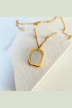 C-203 – 18k Gold Plated Stainless Steel Tarnish Free Waterproof Female Jewellery