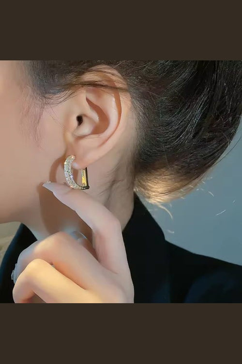 ES-271 – 18k Gold Plated Stainless Steel Tarnish Free Waterproof Female Jewellery