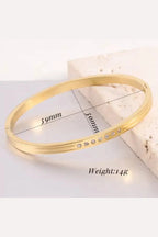 B-55 – 18k Gold Plated Stainless Steel Tarnish Free Waterproof Female Jewellery