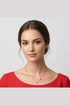 C-259 – 18k Gold Plated Stainless Steel Tarnish Free Waterproof Female Jewellery