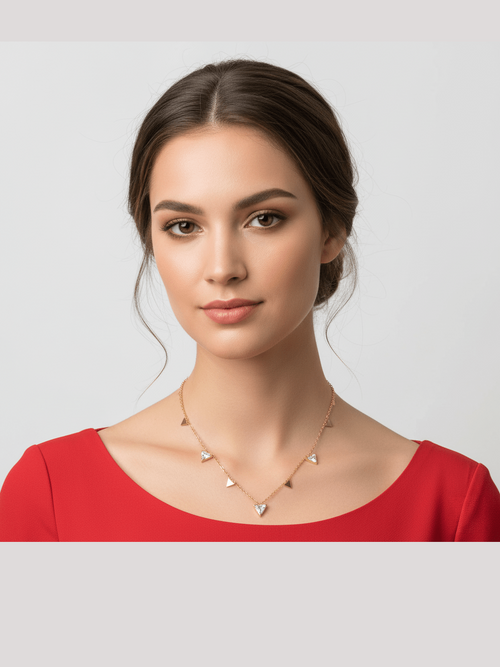 C-259 – 18k Gold Plated Stainless Steel Tarnish Free Waterproof Female Jewellery