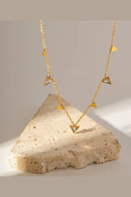 C-259 – 18k Gold Plated Stainless Steel Tarnish Free Waterproof Female Jewellery