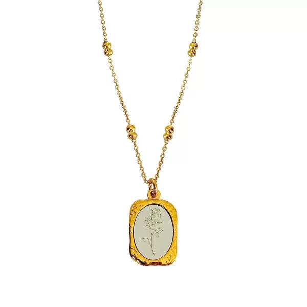 C-203 – 18k Gold Plated Stainless Steel Tarnish Free Waterproof Female Jewellery