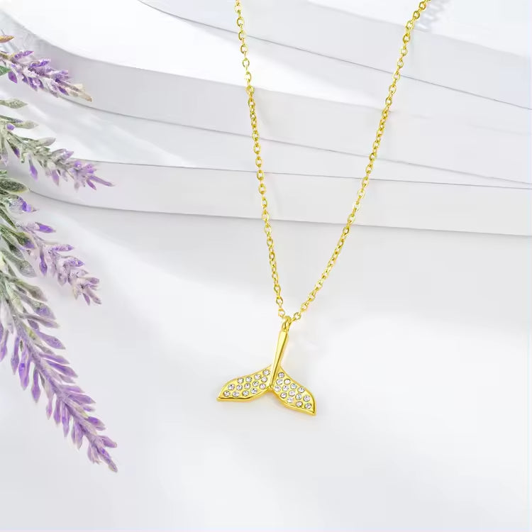 C-253 – 18k Gold Plated Stainless Steel Tarnish Free Waterproof Female Jewellery