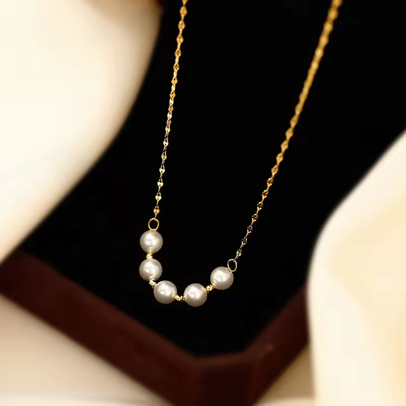 C-288 – 18k Gold Plated Stainless Steel Tarnish Free Waterproof Female Jewellery