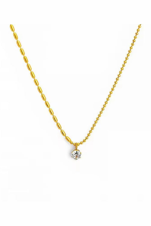 C-256 – 18k Gold Plated Stainless Steel Tarnish Free Waterproof Female Jewellery