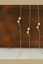 C-264 – 18k Gold Plated Stainless Steel Tarnish Free Waterproof Female Jewellery