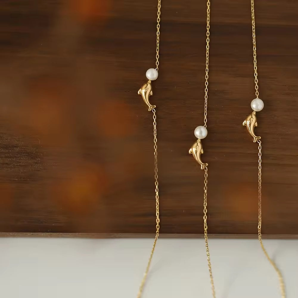C-264 – 18k Gold Plated Stainless Steel Tarnish Free Waterproof Female Jewellery