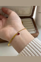 B-68 – 18k Gold Plated Stainless Steel Tarnish Free Waterproof Female Jewellery