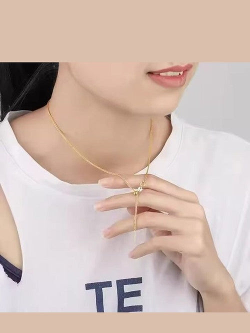 C-300 – 18k Gold Plated Stainless Steel Tarnish Free Waterproof Female Jewellery