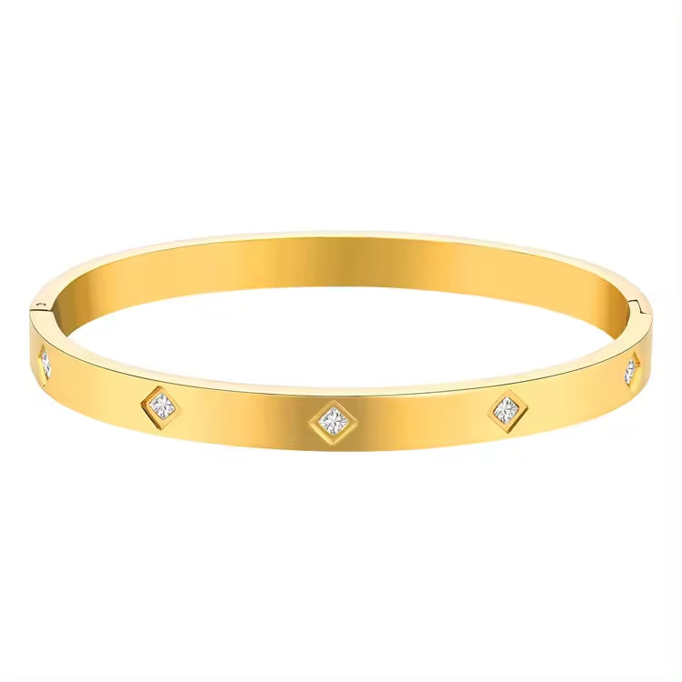 B-75 – 18k Gold Plated Stainless Steel Tarnish Free Waterproof Female Jewellery
