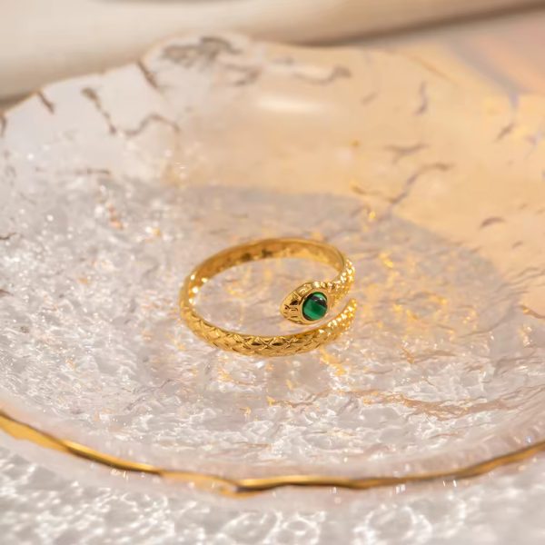 R-119 – 18k Gold Plated Stainless Steel Tarnish Free Waterproof Female Jewellery